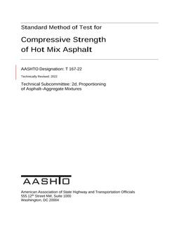 AASHTO T 167-22 pdf