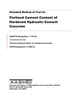 AASHTO T 178-22 pdf