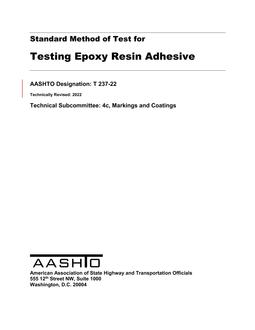 AASHTO T 237-22 pdf