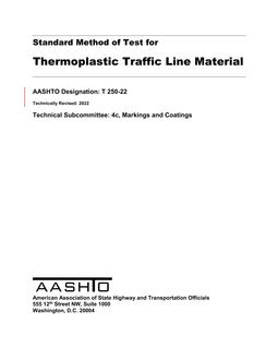 AASHTO T 250-22 pdf