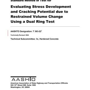 AASHTO T 363-22 pdf