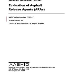 AASHTO T 383-22 pdf