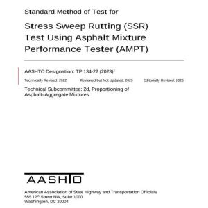 AASHTO TP 134-22 (2023) pdf