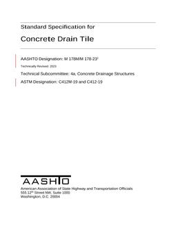 AASHTO M 178M/M 178-23 pdf