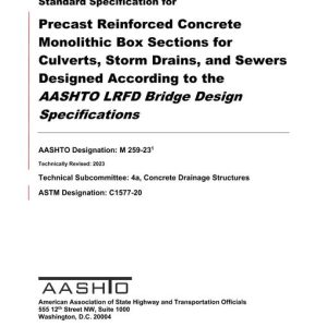 AASHTO M 259-23 pdf