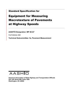 AASHTO MP 48-23 pdf