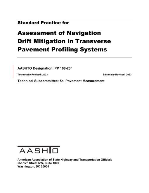 AASHTO PP 108-23 pdf