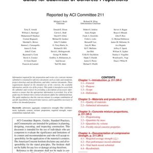 ACI 211.5R-01 pdf