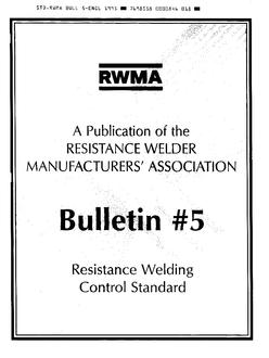 AWS RWMA BULLETIN 5 pdf