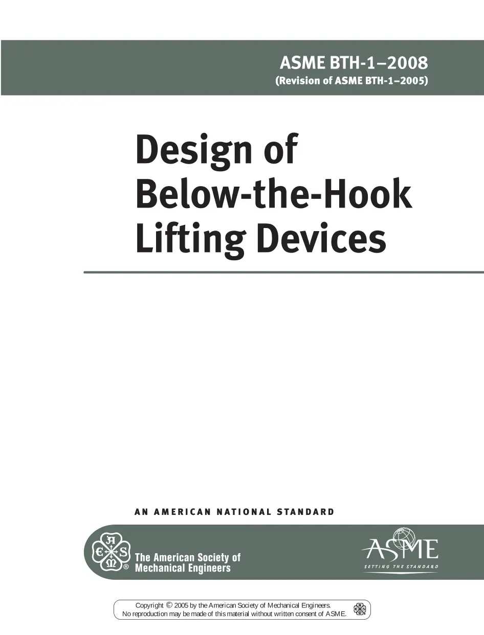 ASME BTH-1-2008 pdf