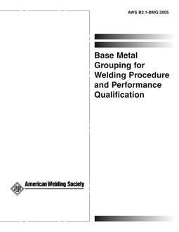 AWS B2.1-BMG pdf