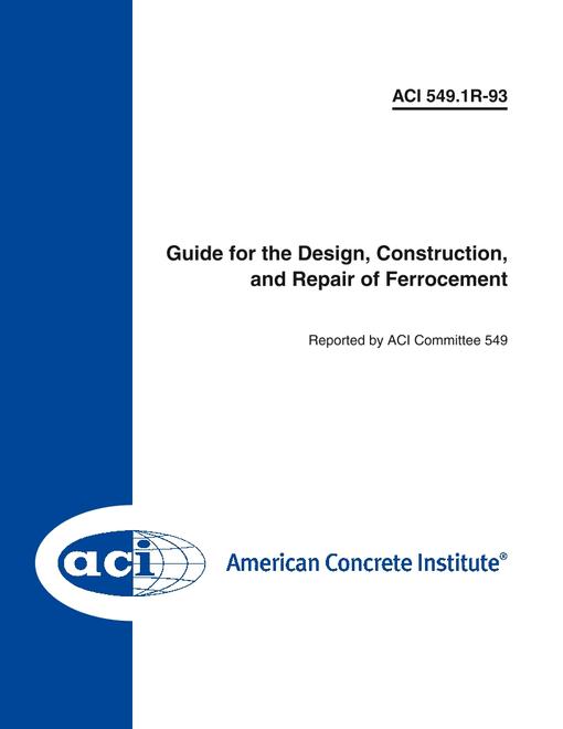 ACI 549.1R-93 (R2009) pdf