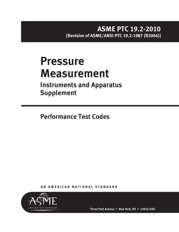 ASME PTC 19.2-2010 (R2020) pdf