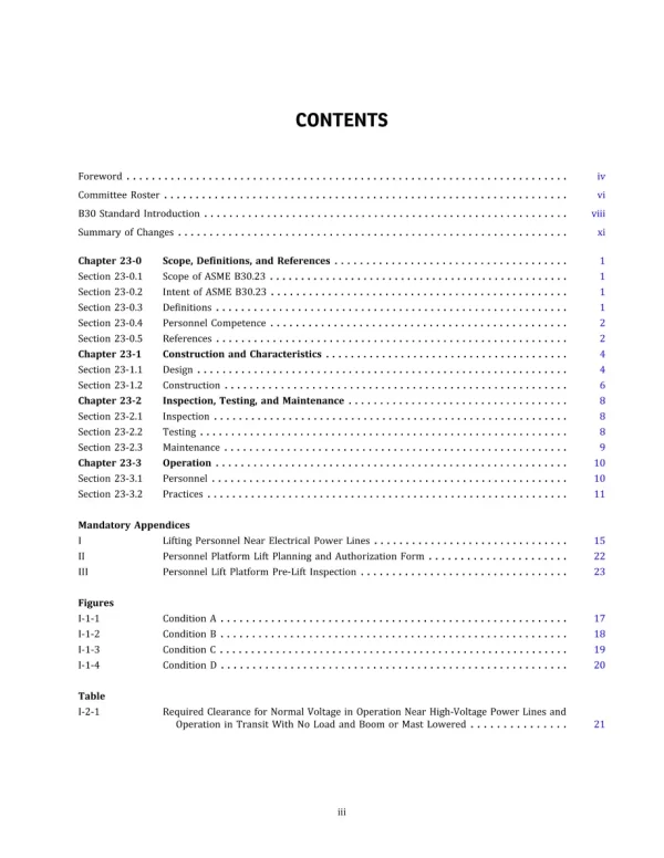 ASME B30.23-2022 pdf