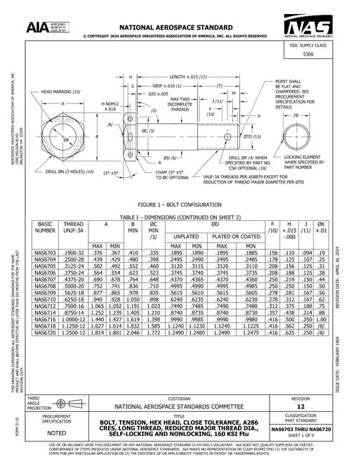 AIA NAS6703-6720 pdf