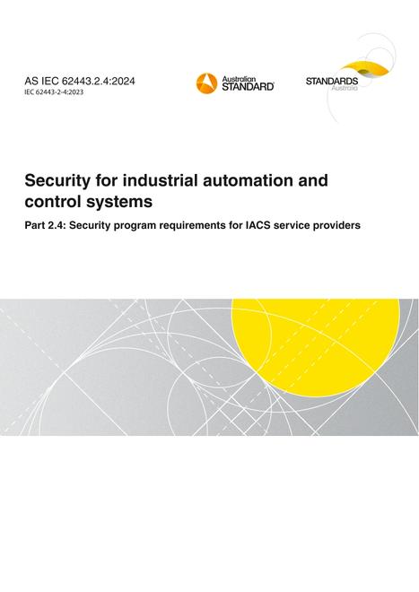 AS IEC 62443.2.4:2024 pdf