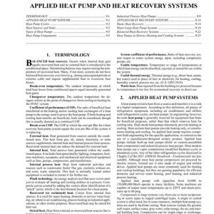 S09 -- Applied Heat Pump and Heat Recovery Systems (I-P) pdf