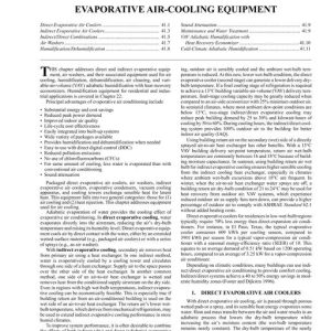 S41 -- Evaporative Air-Cooling Equipment (SI) pdf