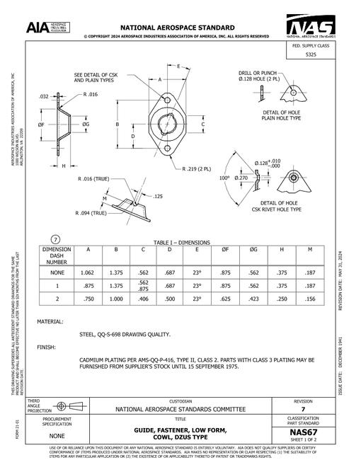 AIA NAS67 pdf