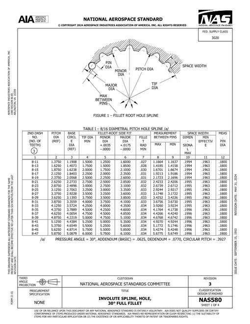 AIA NAS580 pdf