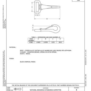 AIA NASM43770/10 pdf