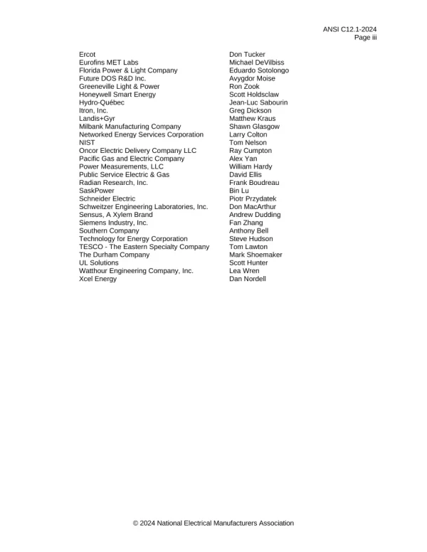 ANSI NEMA C12.1-2024 pdf