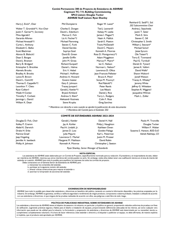 ASHRAE Spanish - Standard 202-2024 pdf