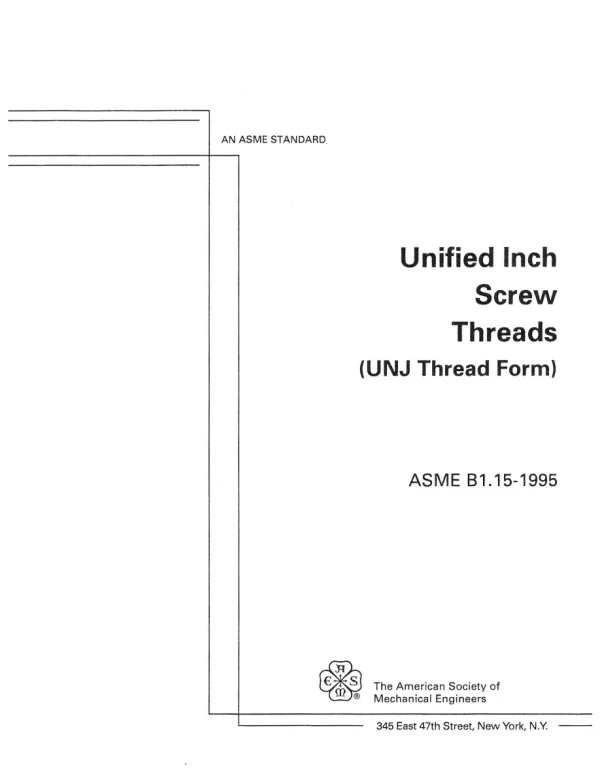 ASME B1.15-1995 pdf