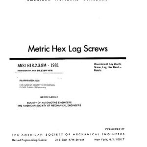 ASME B18.2.3.8M-1981(R2005) pdf