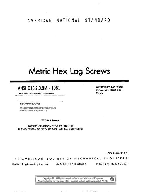 ASME B18.2.3.8M-1981(R2005) pdf