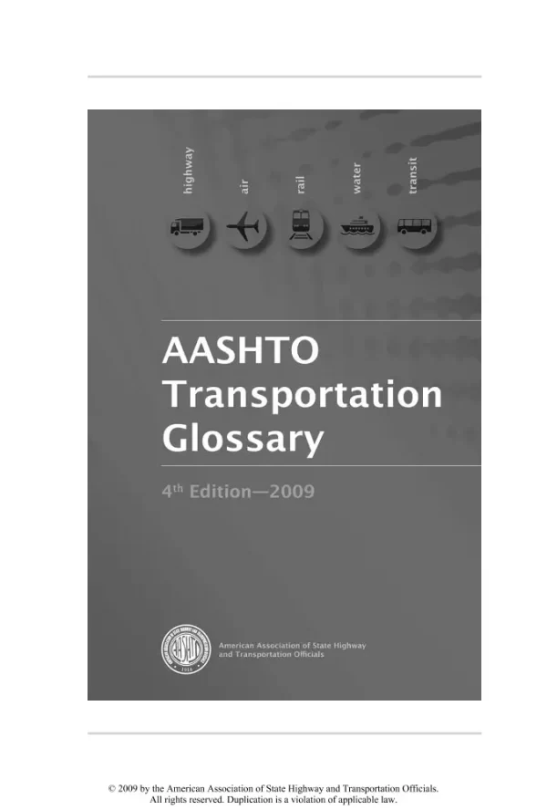 AASHTO ATG-4 pdf