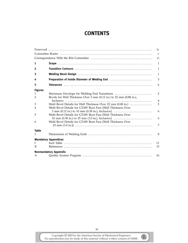 ASME B16.25-2003 pdf