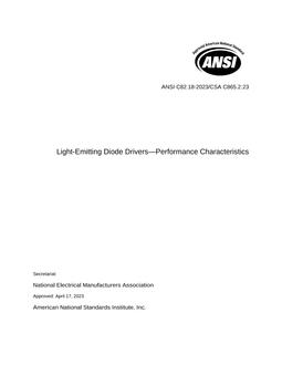 ANSI C82.18-2023 pdf