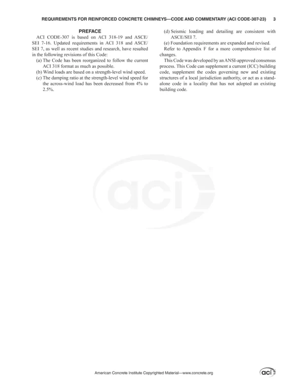 ACI CODE-307-23 pdf