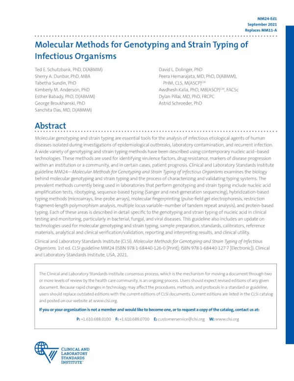 CLSI MM24 pdf