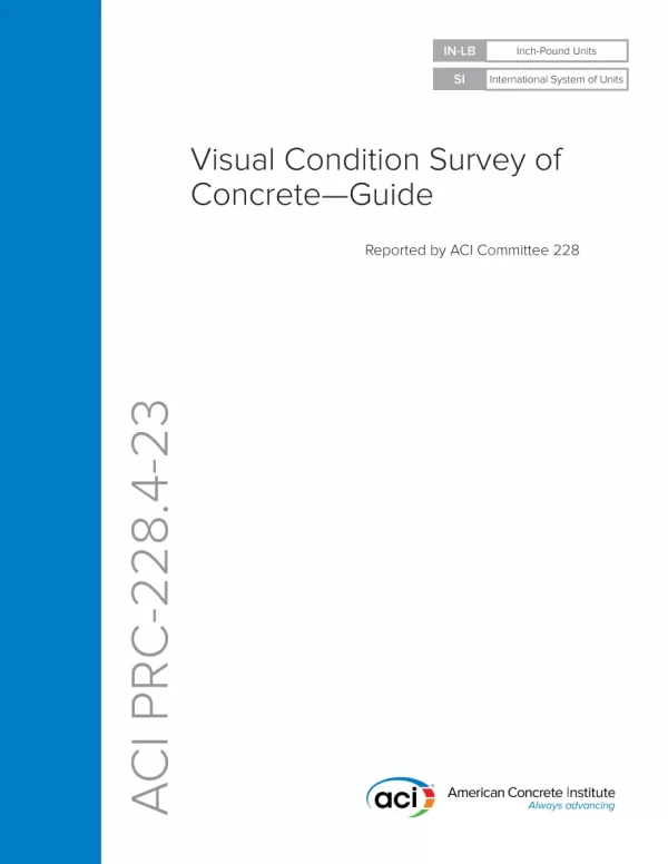 ACI PRC-228.4-23 pdf