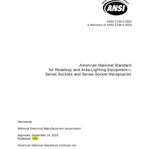 ANSI C136.4-2023 pdf