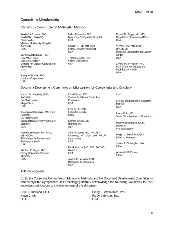 CLSI MM21 (R2020) pdf