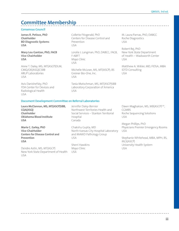 CLSI QMS05 pdf