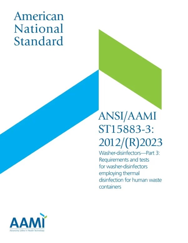 AAMI ST15883-3:2012/(R)2023 pdf