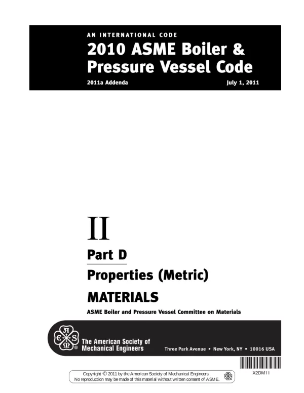 ASME BPVC-IID-2010 Metric pdf