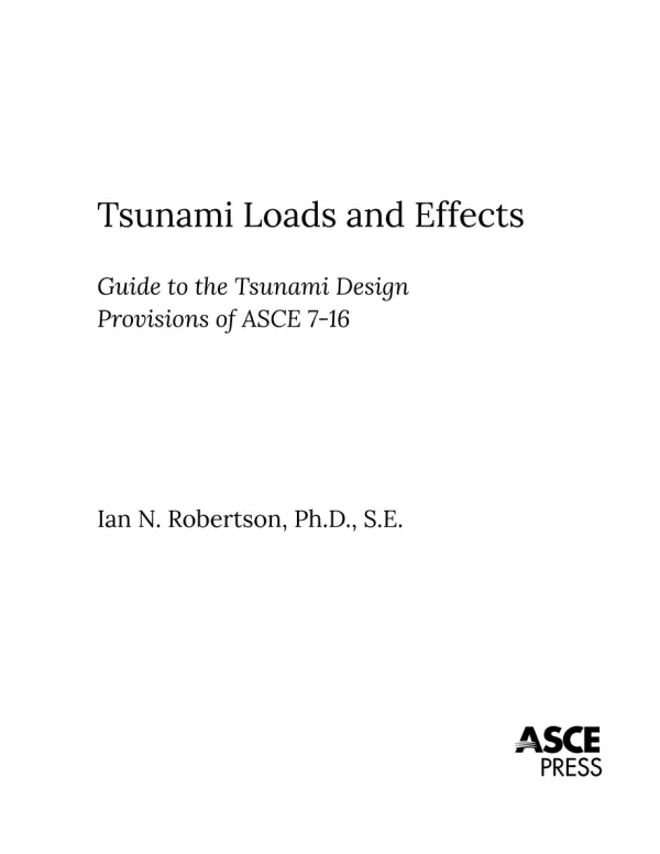 ASCE 7-16 Tsunami Loads and Effects pdf