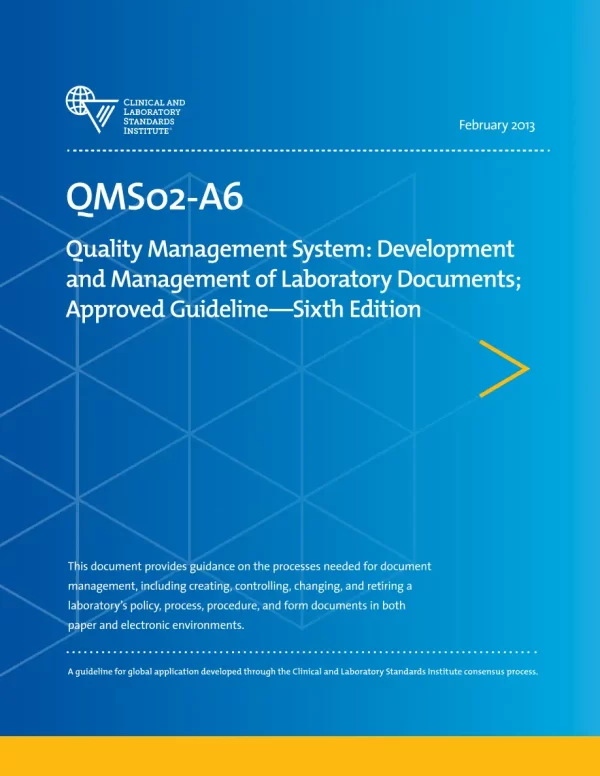 CLSI QMS02-A6 (R2018) pdf