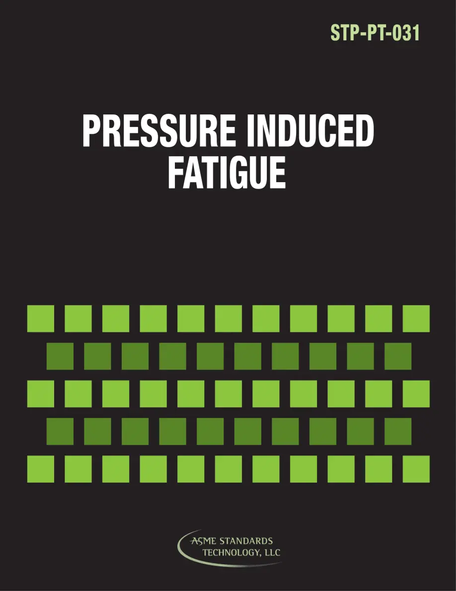 ASME STP-PT-031 pdf