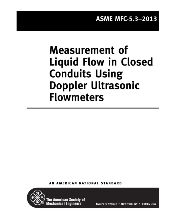 ASME MFC-5.3-2013 (R2018) pdf