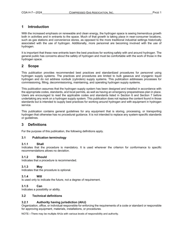 CGA H-7 pdf