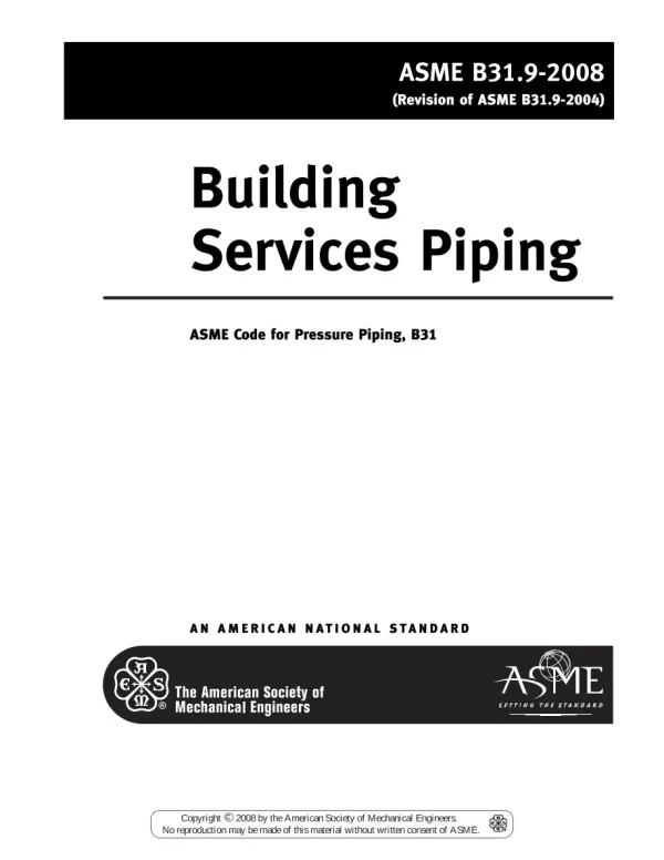 ASME B31.9-2008 pdf