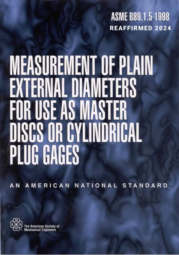 ASME B89.1.5-1998 (R2024) pdf