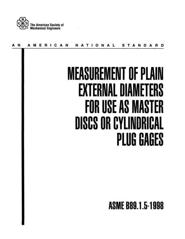 ASME B89.1.5-1998 (R2024) pdf