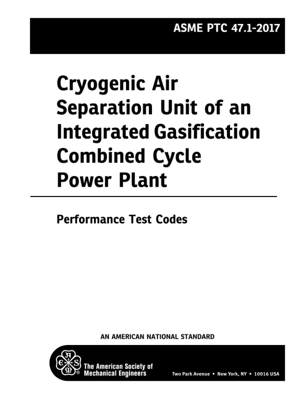 ASME PTC 47.1-2017 (R2022) pdf